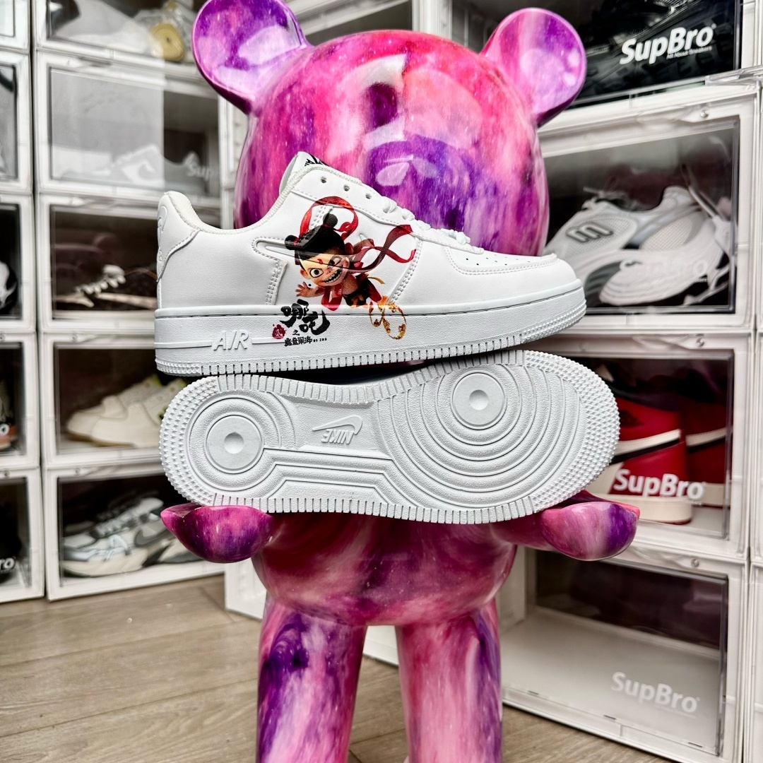 2025年に最も人気のアニメ Nike Air Force 1 Low Nezha