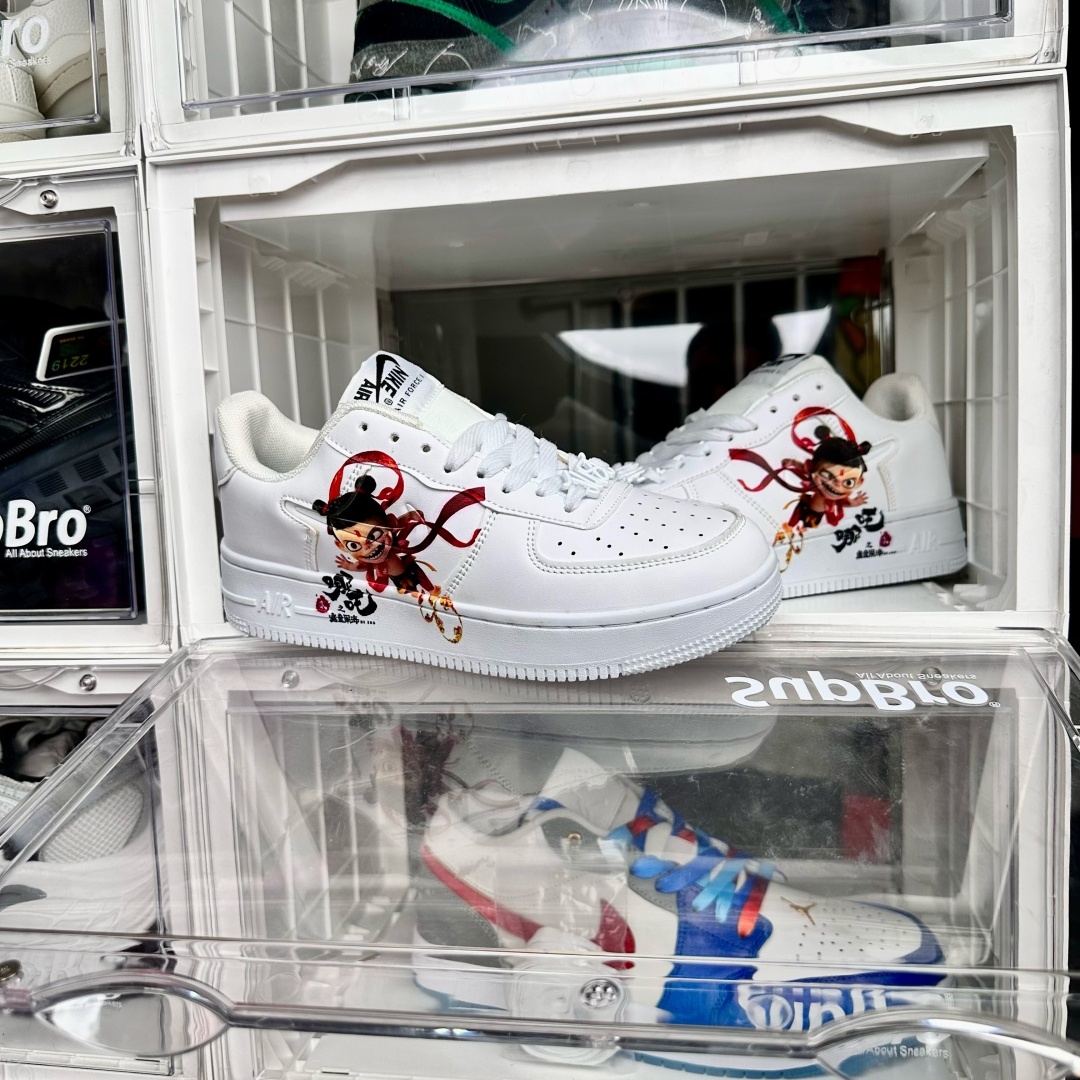 2025年に最も人気のアニメ Nike Air Force 1 Low Nezha