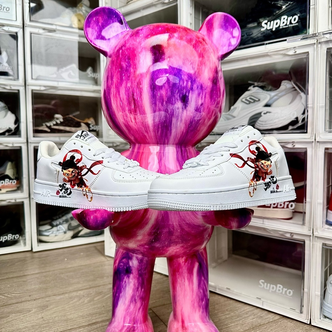 2025年に最も人気のアニメ Nike Air Force 1 Low Nezha