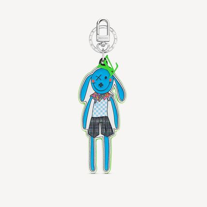 ヴィトン☆バッグチャーム キーホルダー キャラクター レザー