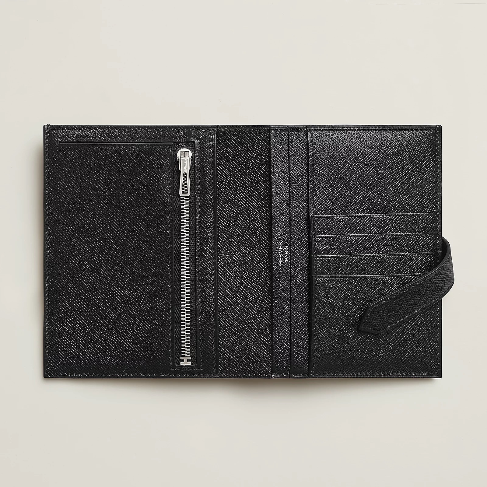 【オールブラック】HERMES ベアンコンパクト モノクローム