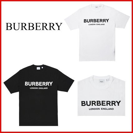 ☆BURBERRY☆ LETCHFORD コットン 半袖Tシャツ 2色