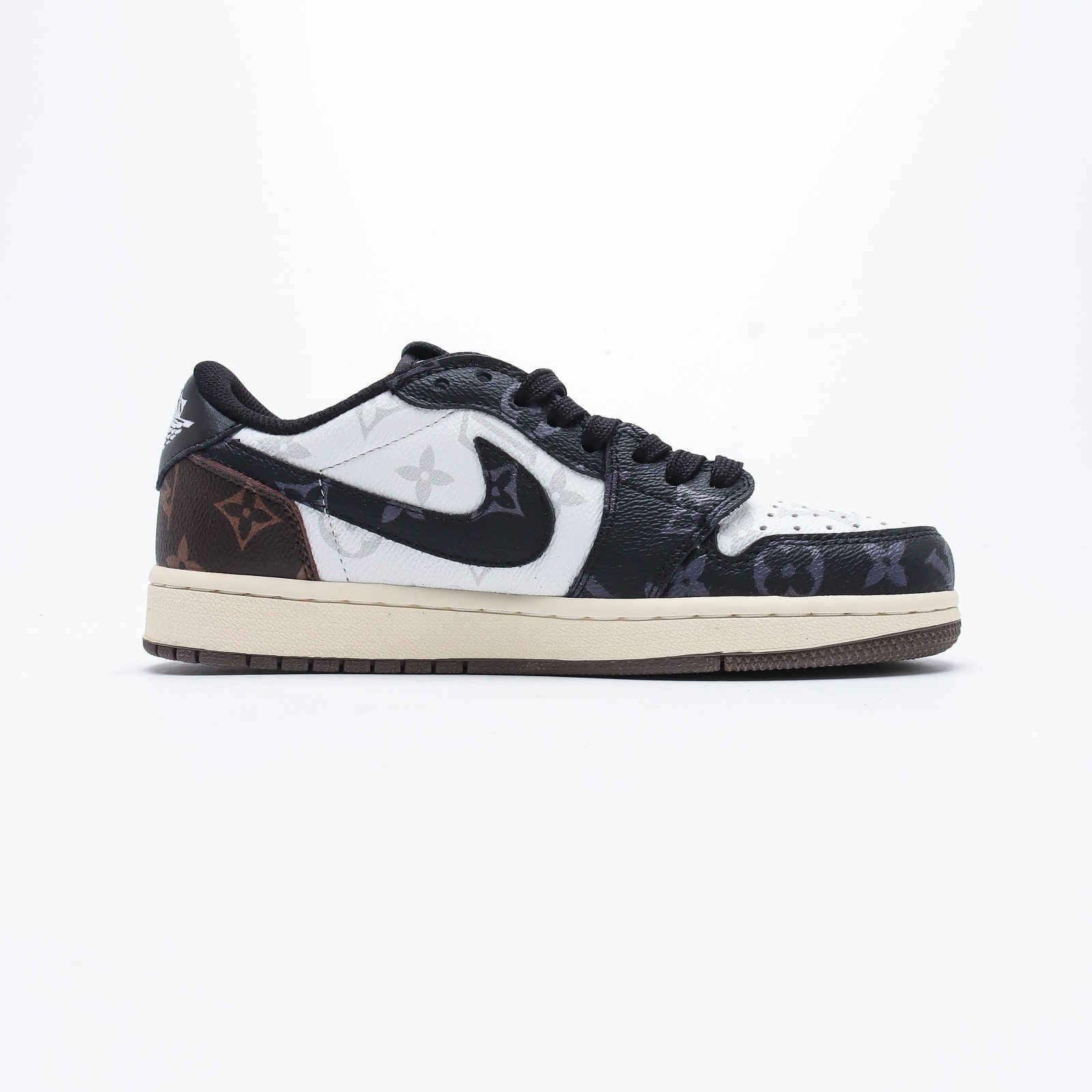 【日本未入荷】Louis Vuitton x Travis Scott x Nike Air Jordan 1 Low OG SP"Damier Azur/LV Monogram"【正規品】[代金引換]