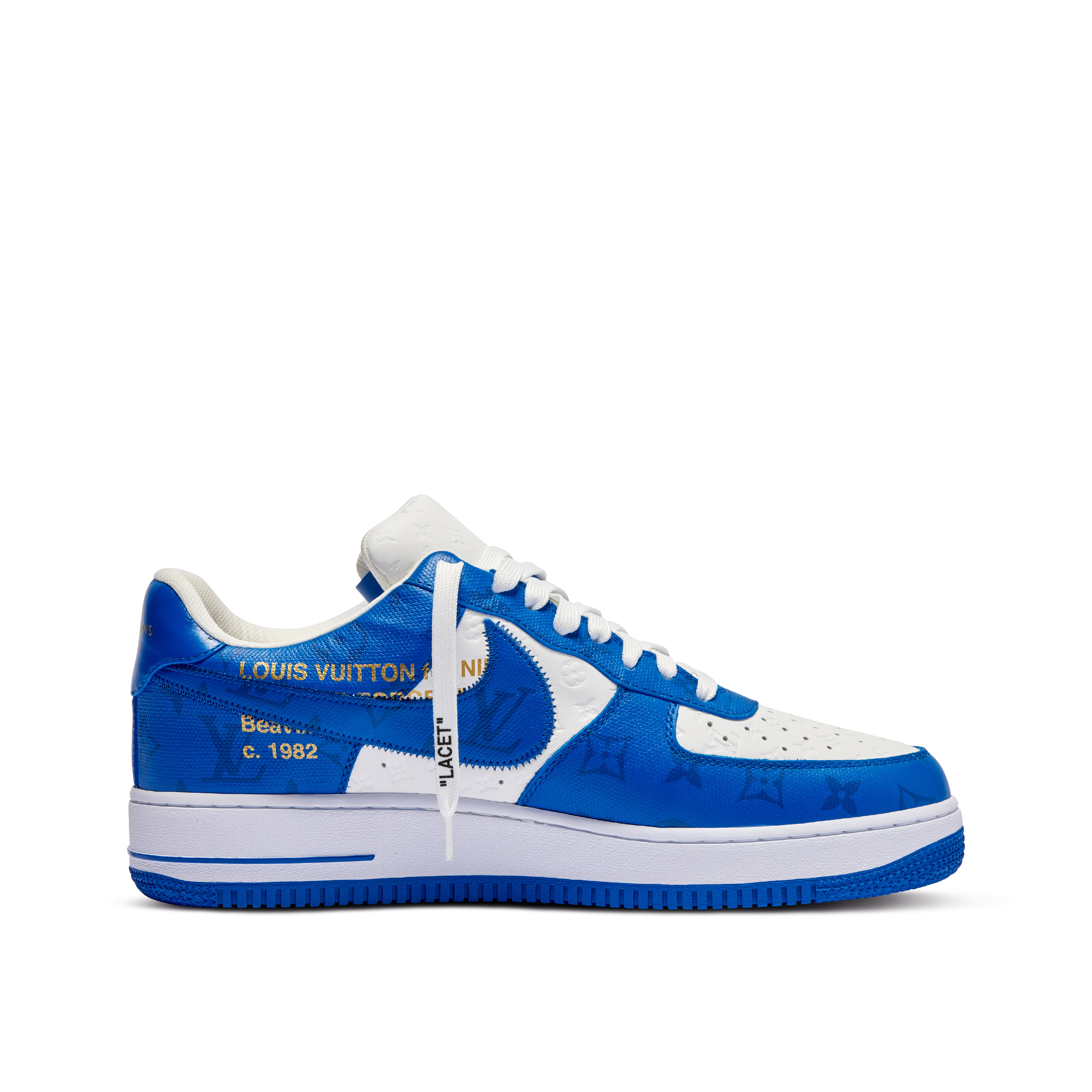 【新商品発売】【今年の新商品】LOUIS VUITTON X NIKE AIR FORCE1 LOW【本物保証】【代金引換】七色