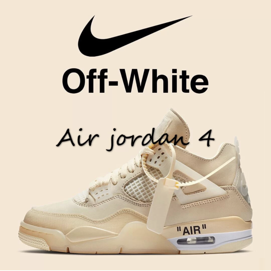 【送料無料】【正規品】Jordan Air Jordan 4 SP WMNS “Off-White - Sail”【代金引換】