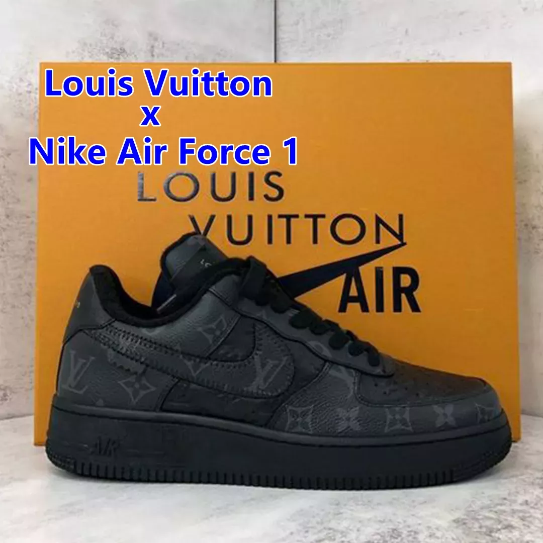 【新商品発売】【今年の新商品】SS-22 LOUIS VUITTON X NIKE AIR FORCE 1 SNEAKERS【本物保証】【代金引換】