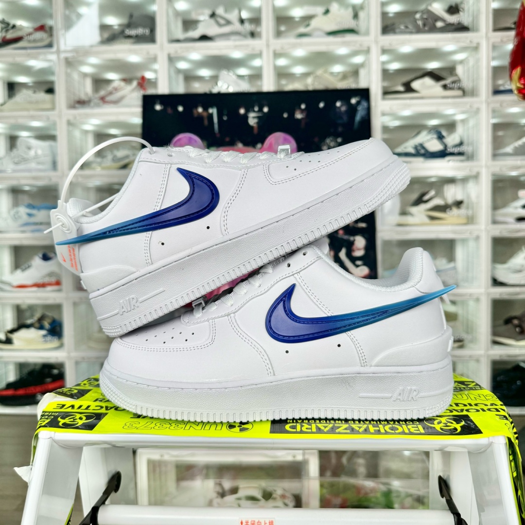 Nike Air Force 1 Low AMBUSH White and blue colorful
