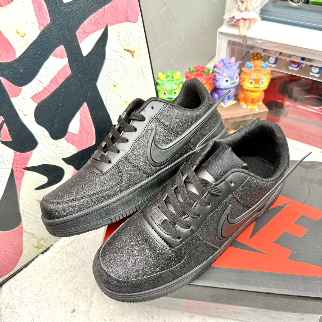 Nike Air Force 1 Starry Hook Black