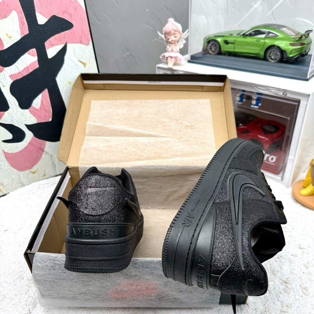 Nike Air Force 1 Starry Hook Black