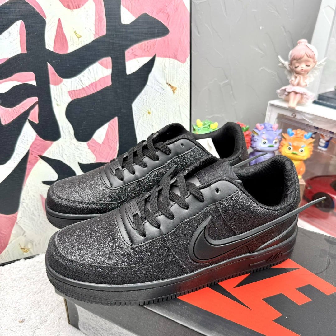 Nike Air Force 1 Starry Hook Black