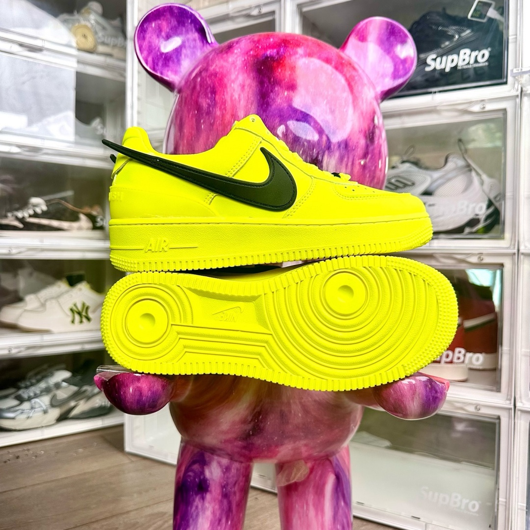 Nike Air Force 1 Big hook Fluorescent Green