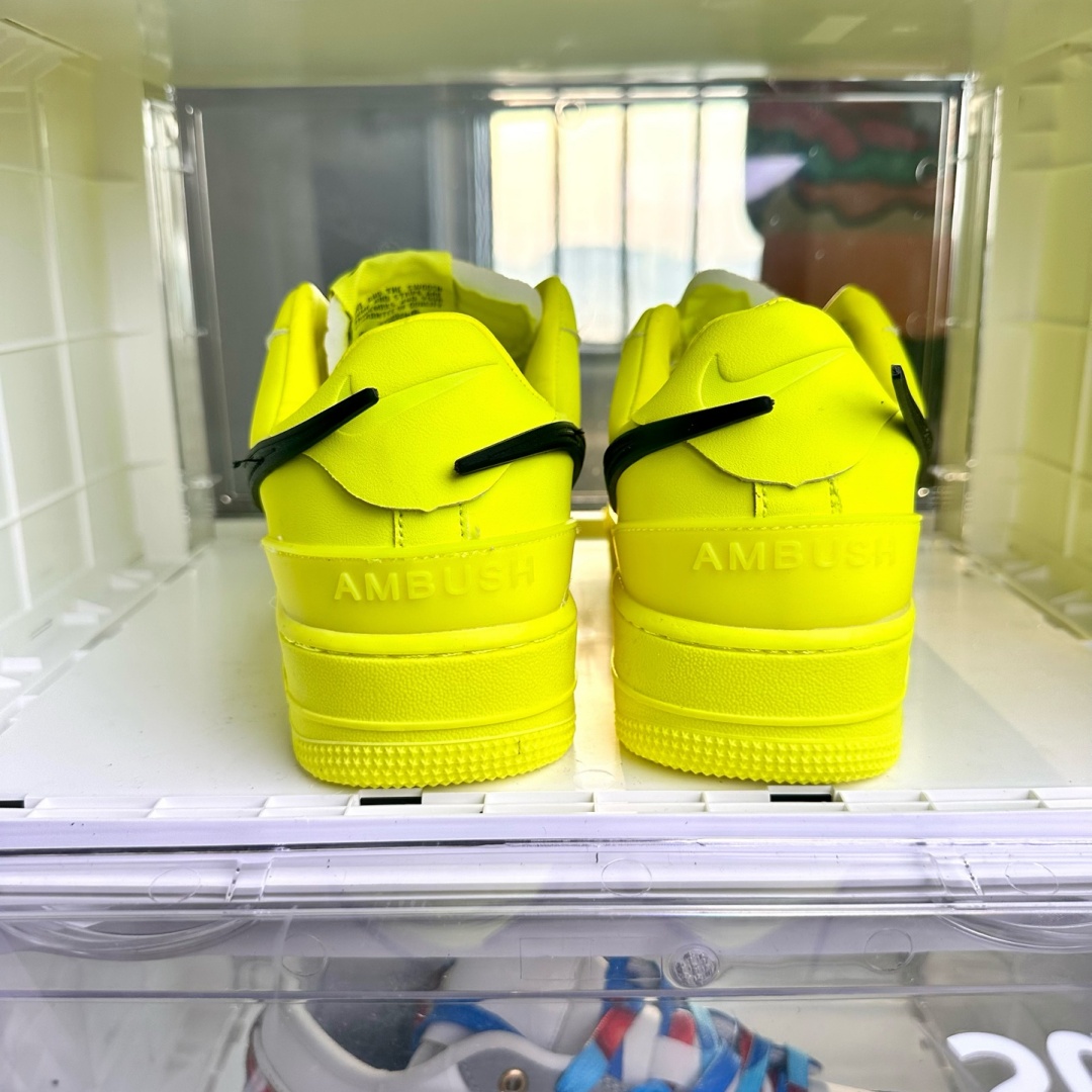 Nike Air Force 1 Big hook Fluorescent Green