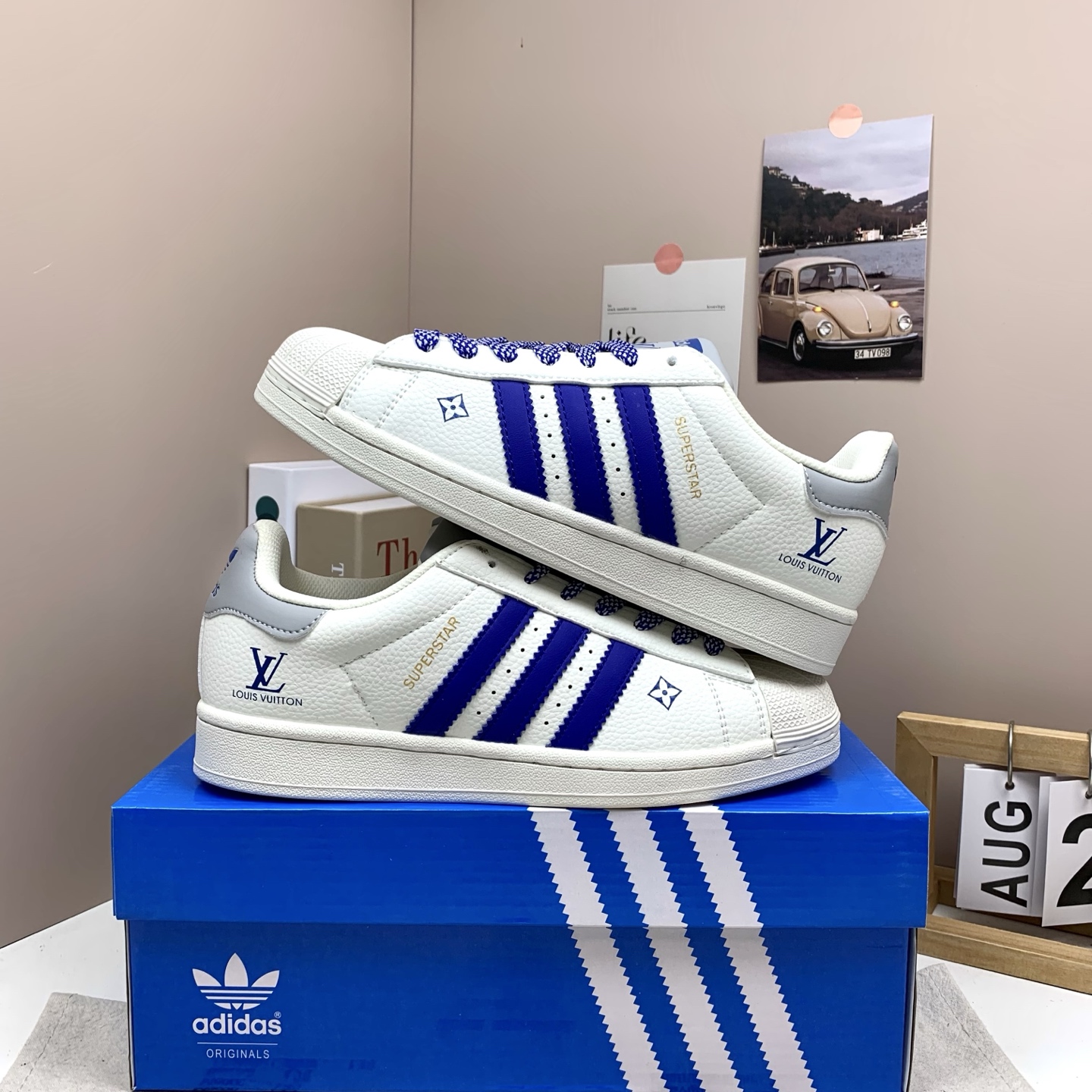 Adidas Superstar LV ミラノ コラボスニーカー