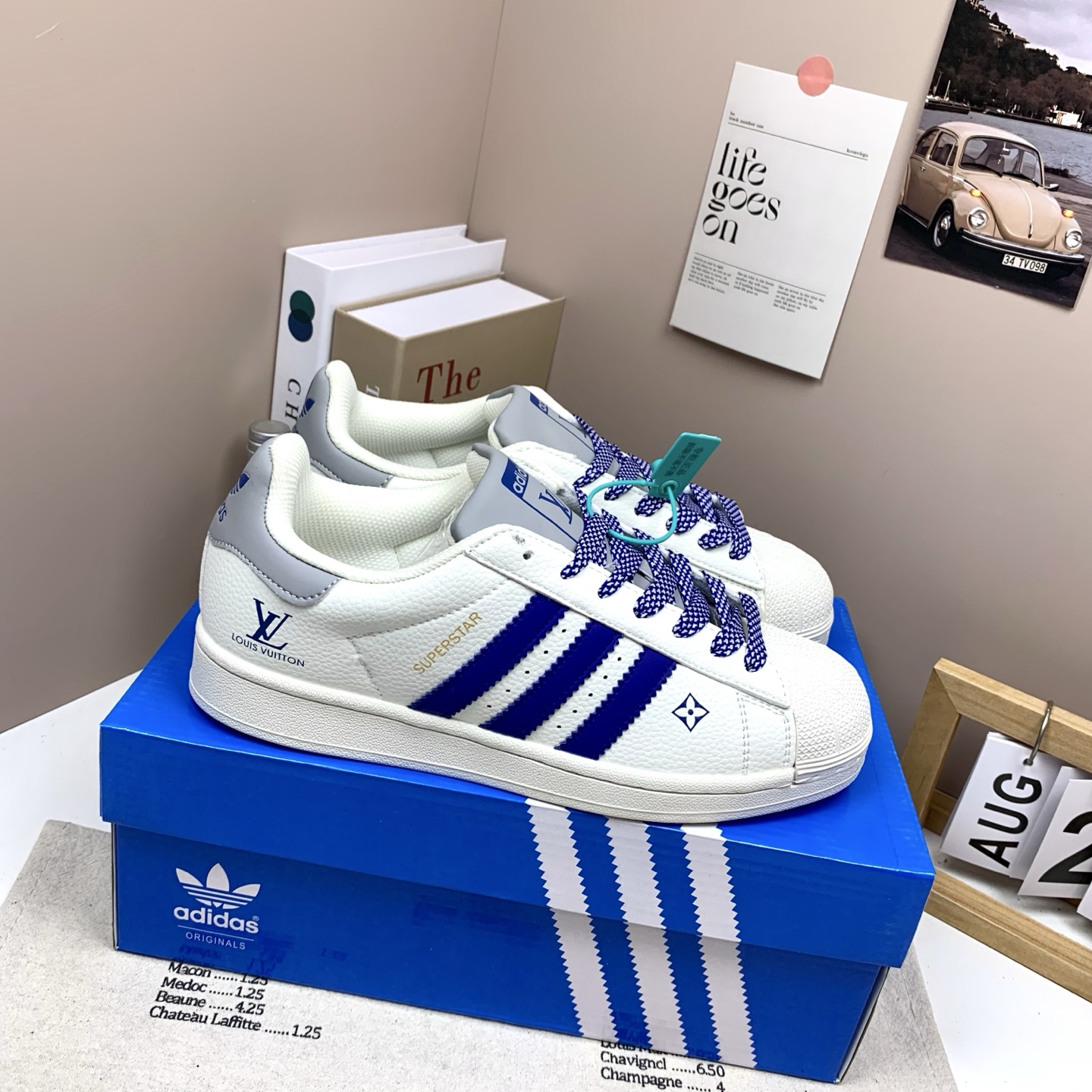 Adidas Superstar LV ミラノ コラボスニーカー