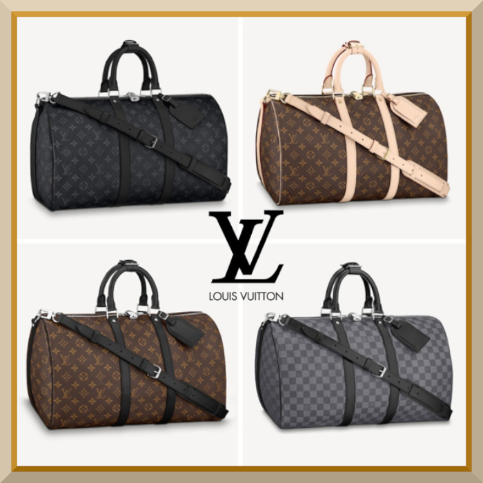 【大容量】Louis Vuitton キーポル・バンドリエール45　ボストン