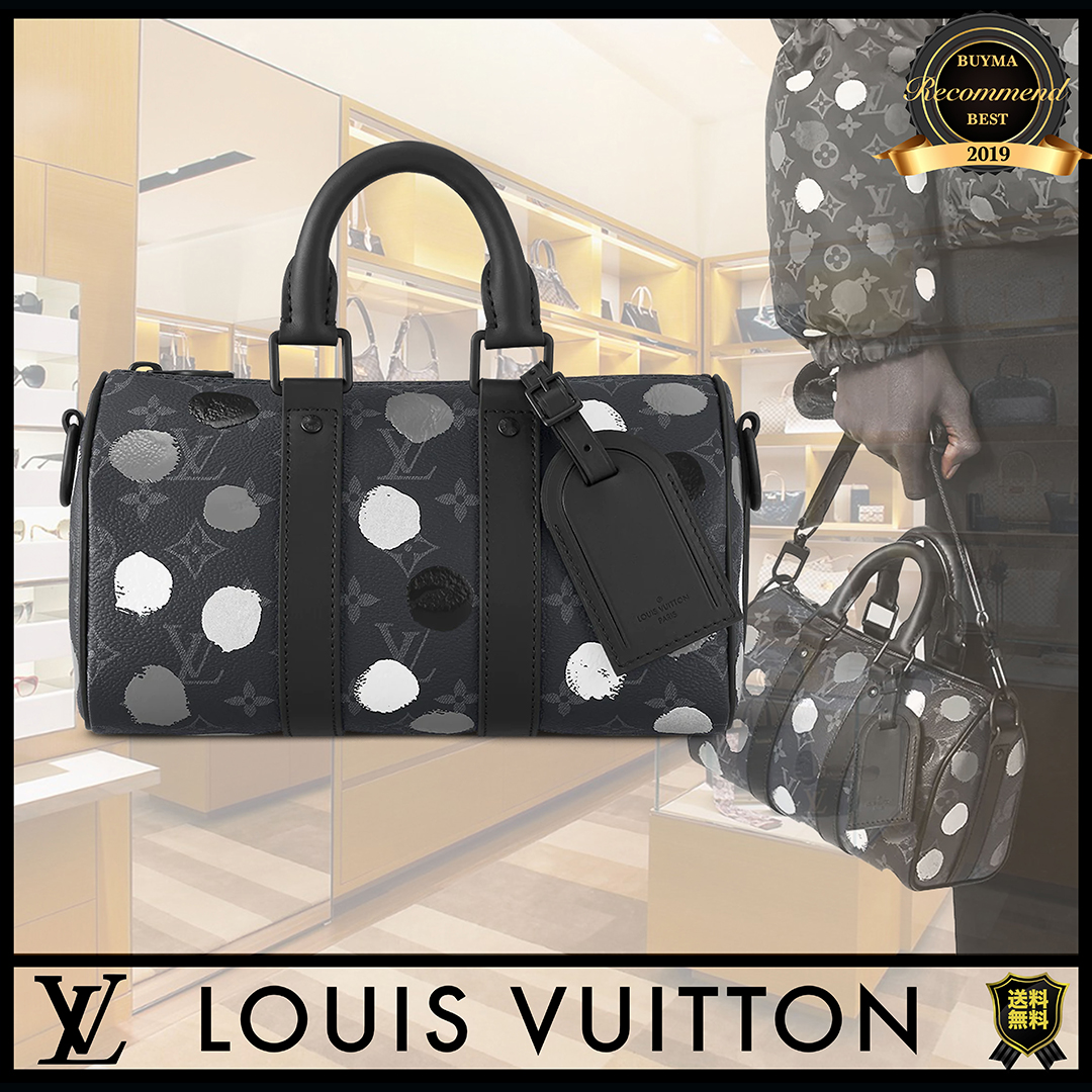 残少！LV × YK キーポル・バンドリエール 25 バッグ 草間彌生