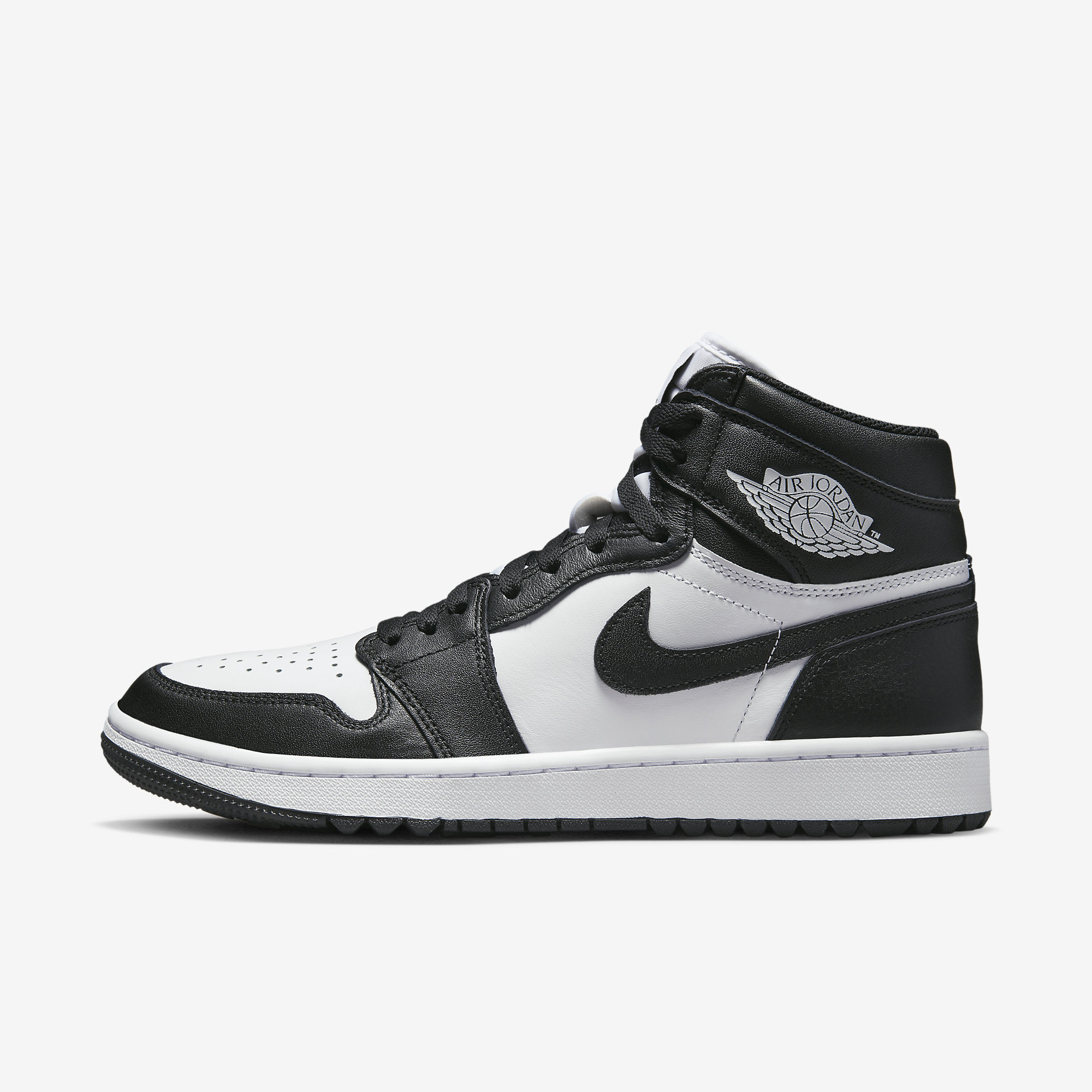 ◆送料無料◆NIKE AIR JORDAN 1 HIGH GOLF WHITE BLACK◆正規品