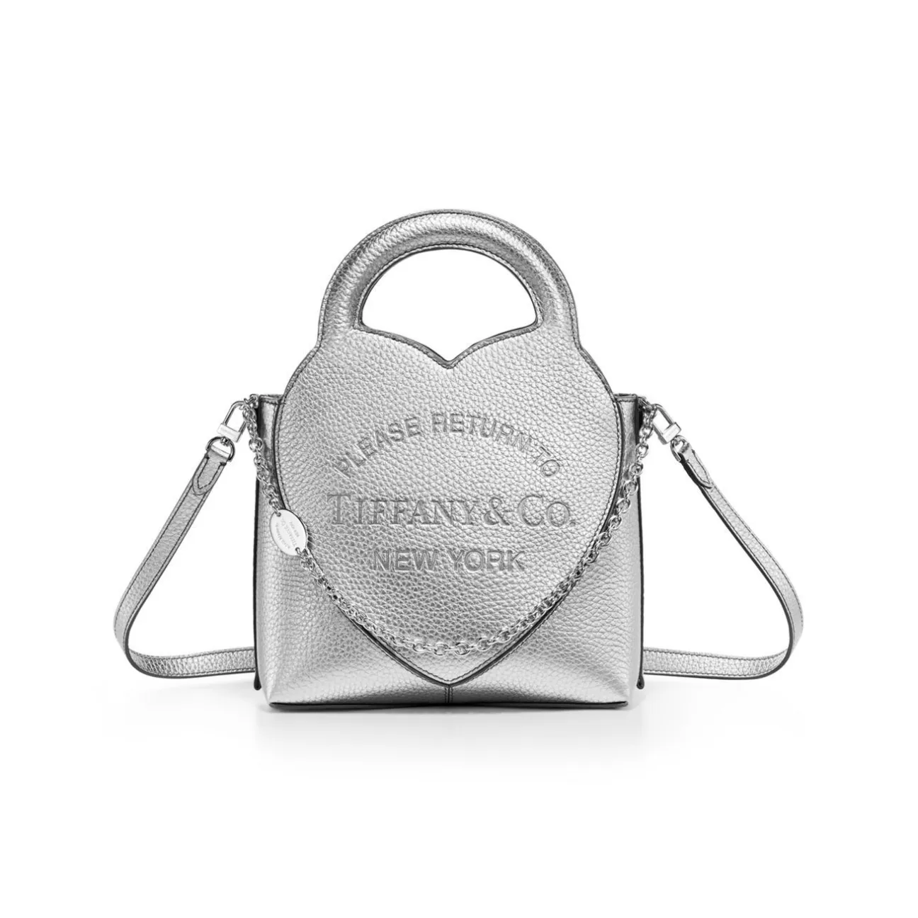 ◆新商品◆【TIFFANY & CO】ティファニーハートモチーフ ミニトートバッグ◆本物保証◆ ◆代金引換◆