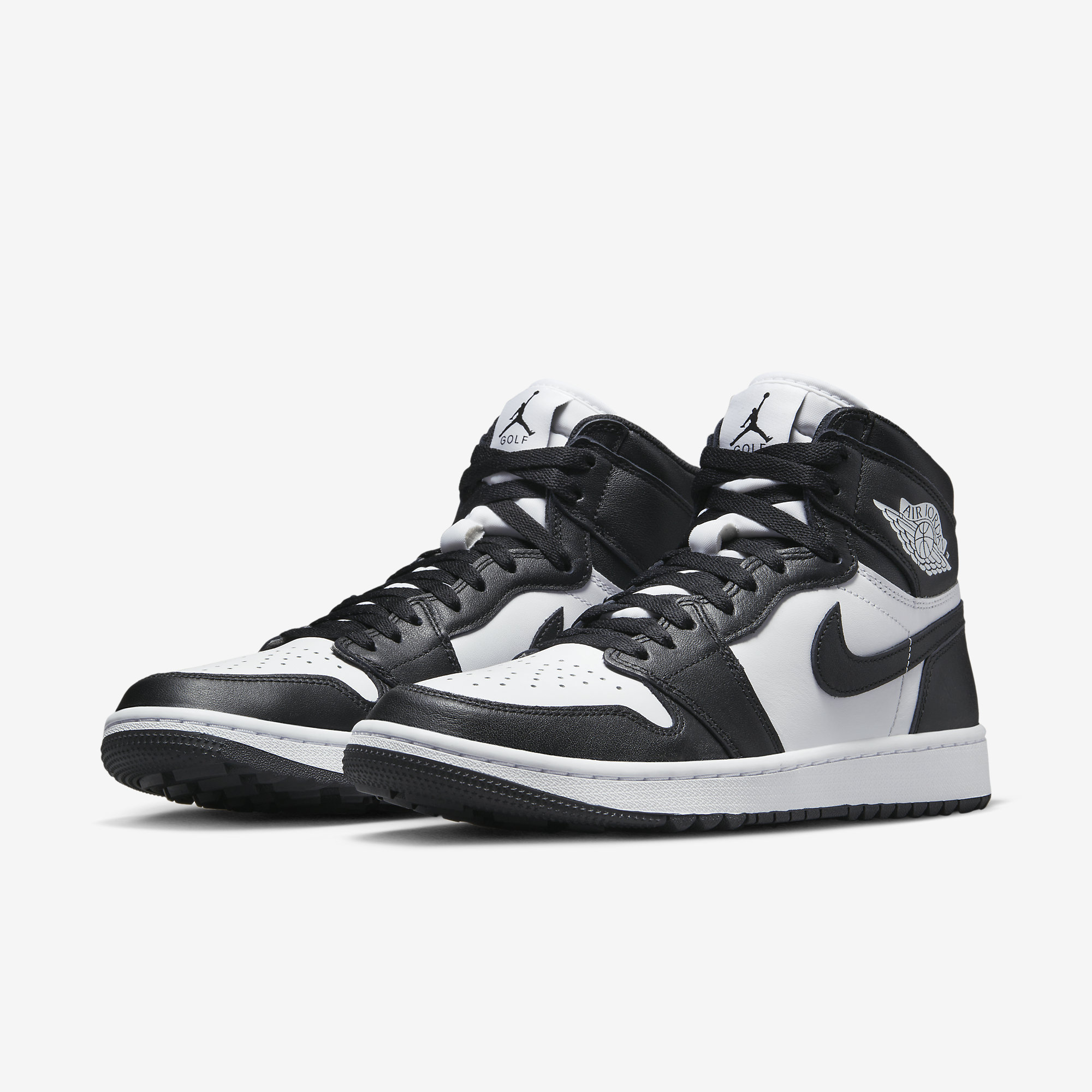 ◆送料無料◆NIKE AIR JORDAN 1 HIGH GOLF WHITE BLACK◆正規品