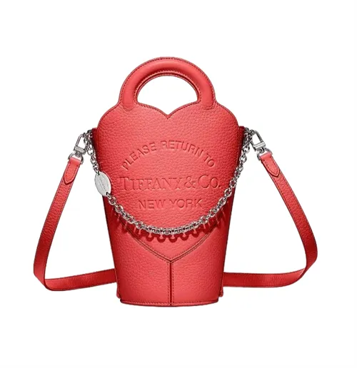 ◆新商品◆【TIFFANY & CO】ティファニーハートモチーフ ミニトートバッグ◆本物保証◆ ◆代金引換◆