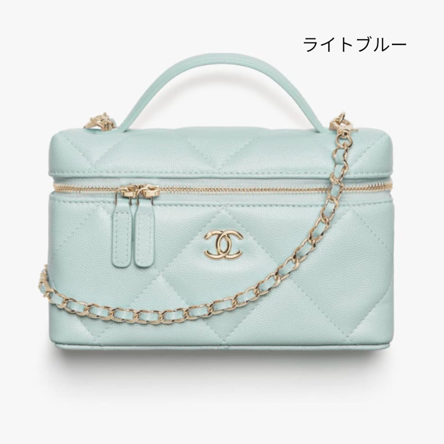 【大本命!】CHANEL CCロゴ ヴァニティー トップハンドル 3WAY