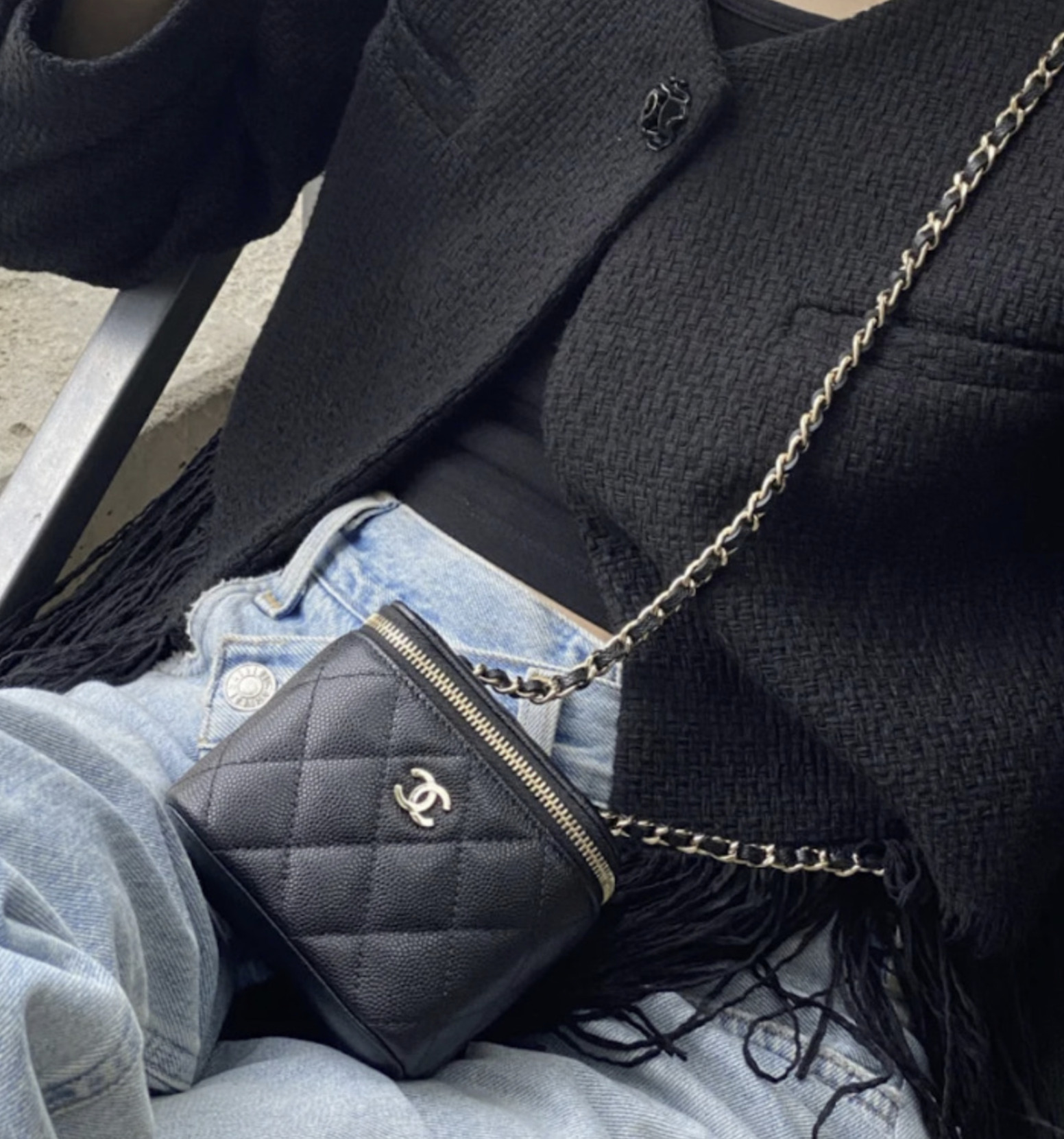 完売必至の愛されバッグ【CHANEL】スモール ヴァニティーバッグ
