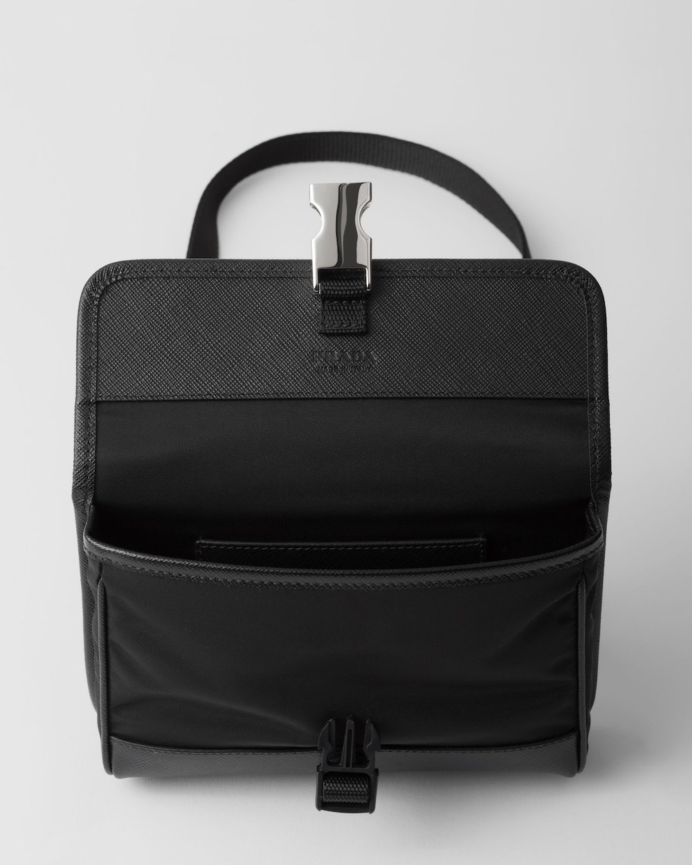 PRADA Re-Nylon xサフィアーノレザー スマートフォンケース