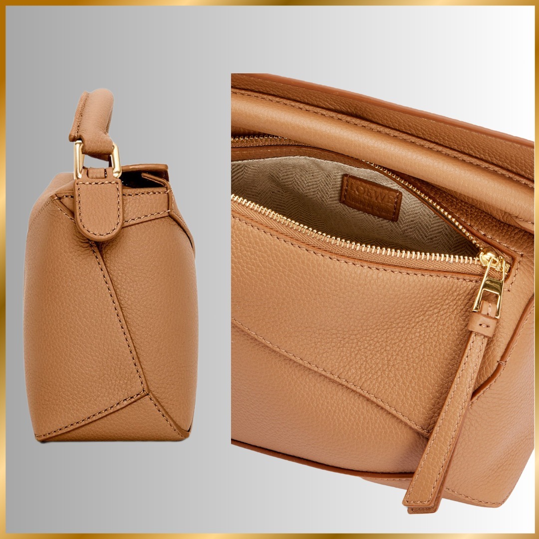 関税送料込国内発送★LOEWEパズルバッグ ミニ（ソフトグレインカーフ）