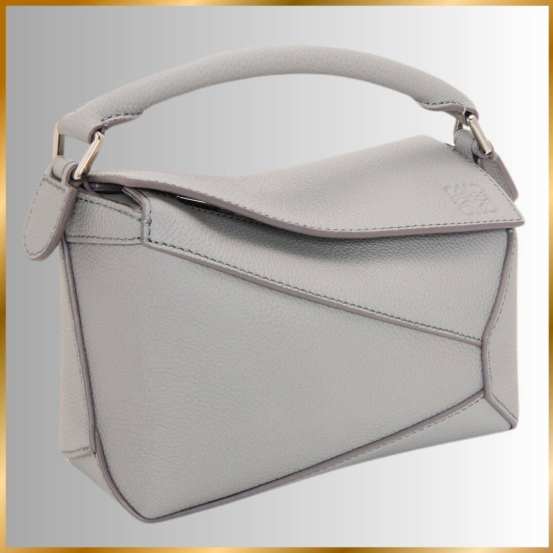 関税送料込国内発送★LOEWEパズルバッグ ミニ（ソフトグレインカーフ）