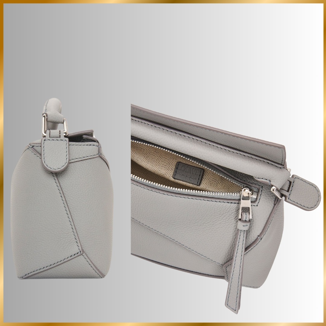 関税送料込国内発送★LOEWEパズルバッグ ミニ（ソフトグレインカーフ）