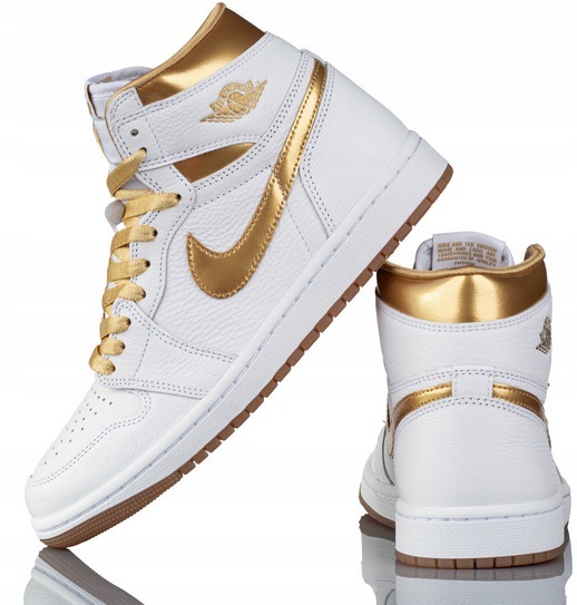 NIKE エアジョーダン Jordan AJ 1 メタリックゴールド 22-28㎝