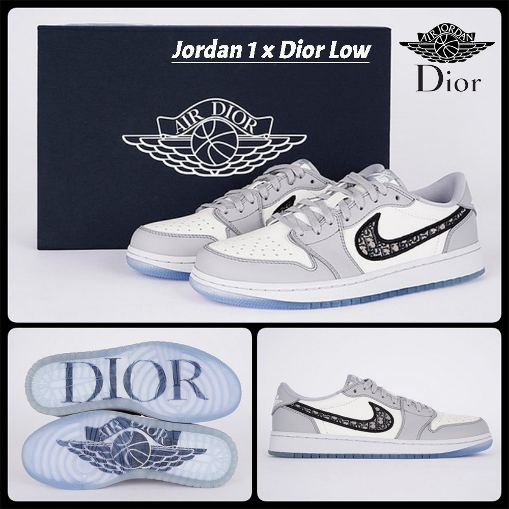 入手困難★限定 DIOR × NIKE AIR JORDAN 1 LOW OG - "AIR DIOR"