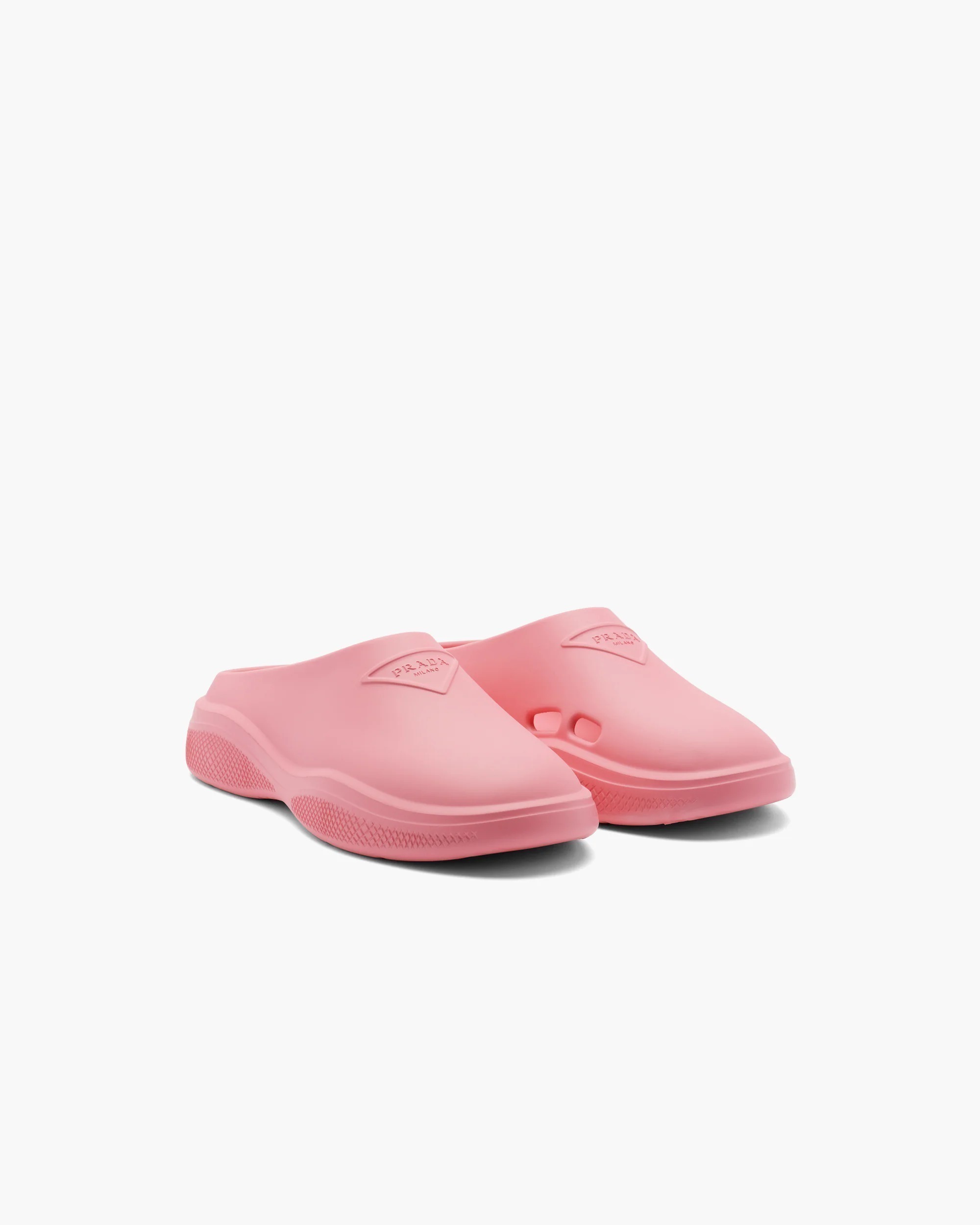 ★大人気★PRADA 【直営店】 新作 Foam rubber mules ミュール