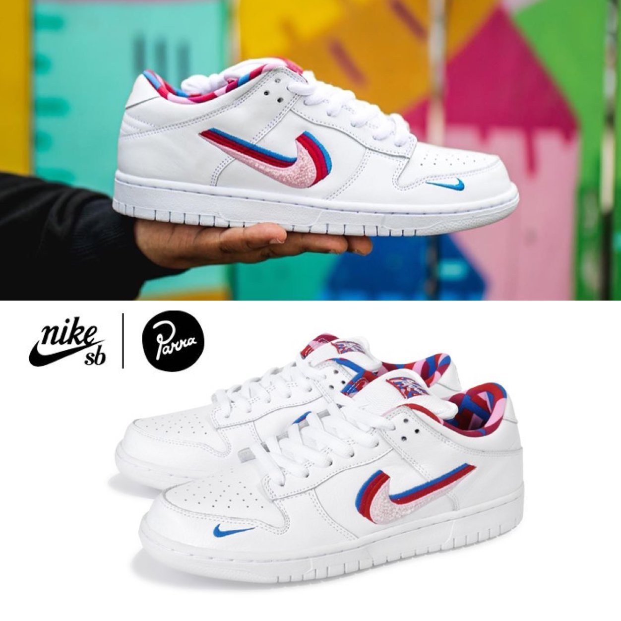 ★大人気★Nike SB Dunk Low Parra