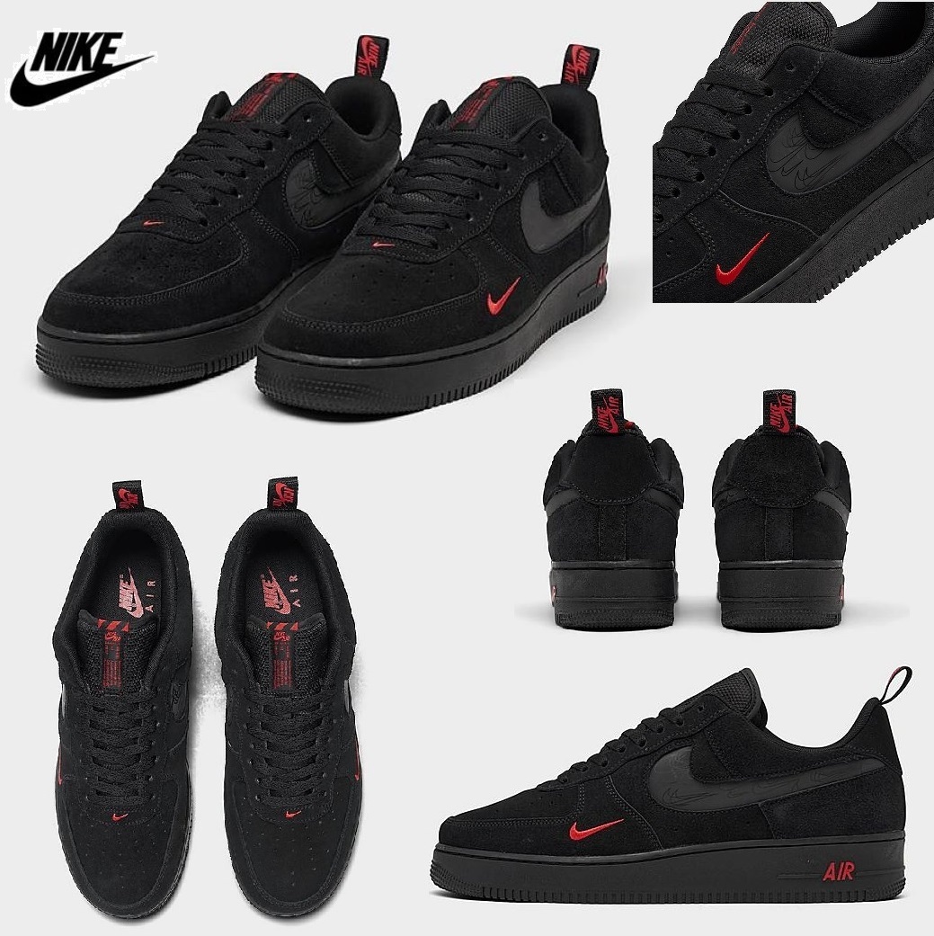 Nike AIR FORCE 1 '07 LV8 SE REFLECTIVE SWOOSH SUEDE