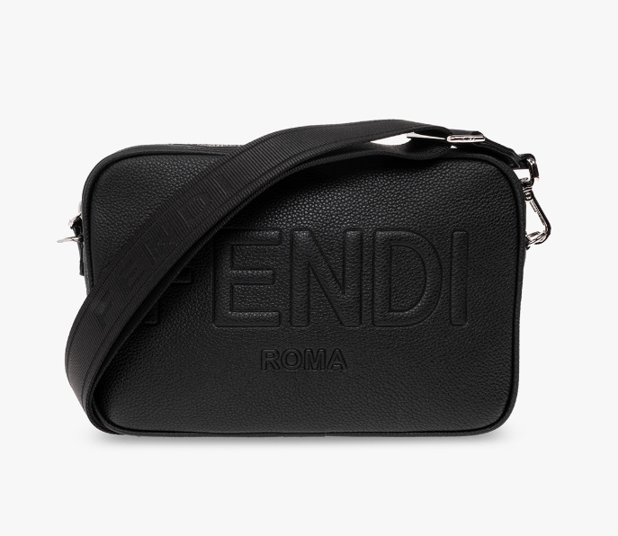 ☆送料関税込☆FENDI ロゴ カメラケース ショルダーバッグ☆