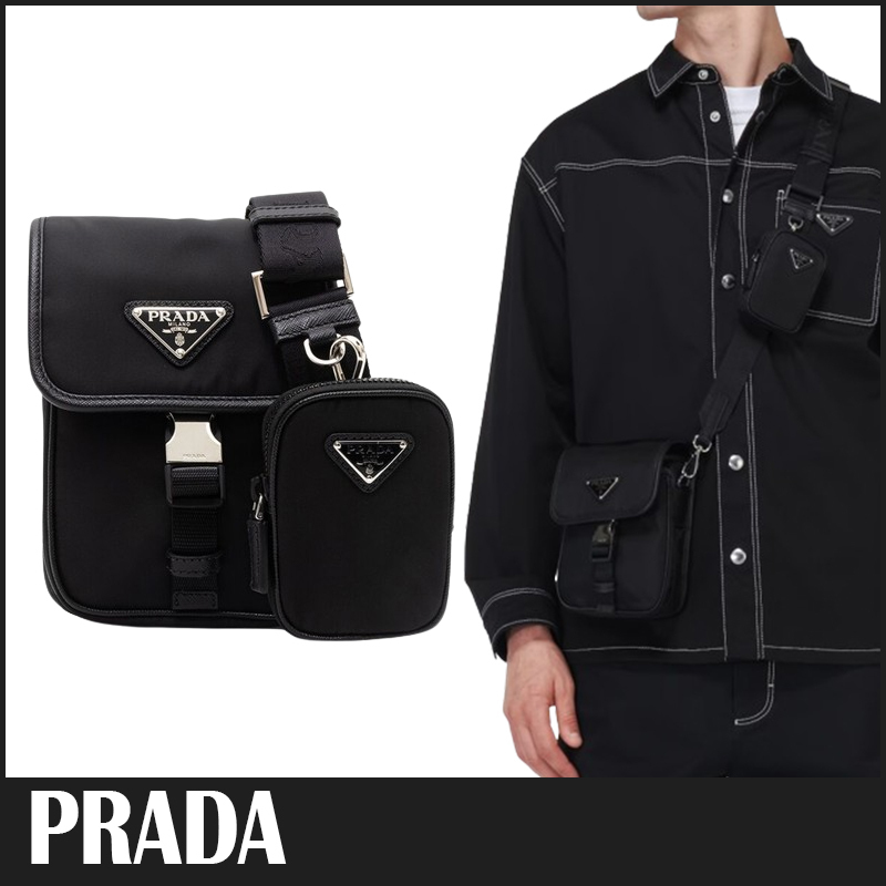 ☆送料関税込☆PRADA ポーチ付 ショルダーバッグ クロスボディ☆