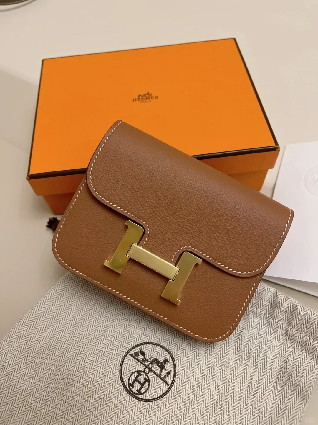 【入手困難◆大人気♪】HERMES コンスタンス スリム バッグ