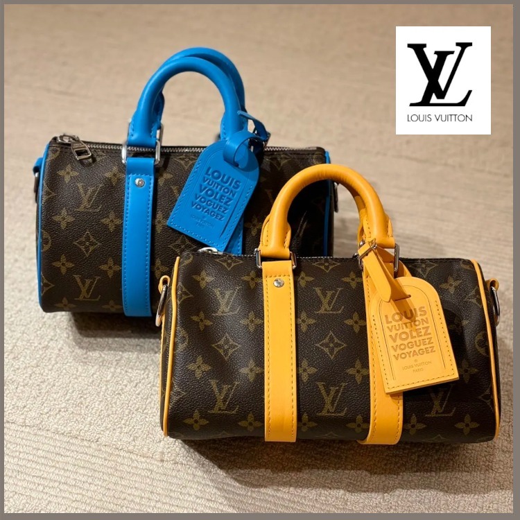 【色鮮やか☆】Louis Vuitton キーポル・バンドリエール 25