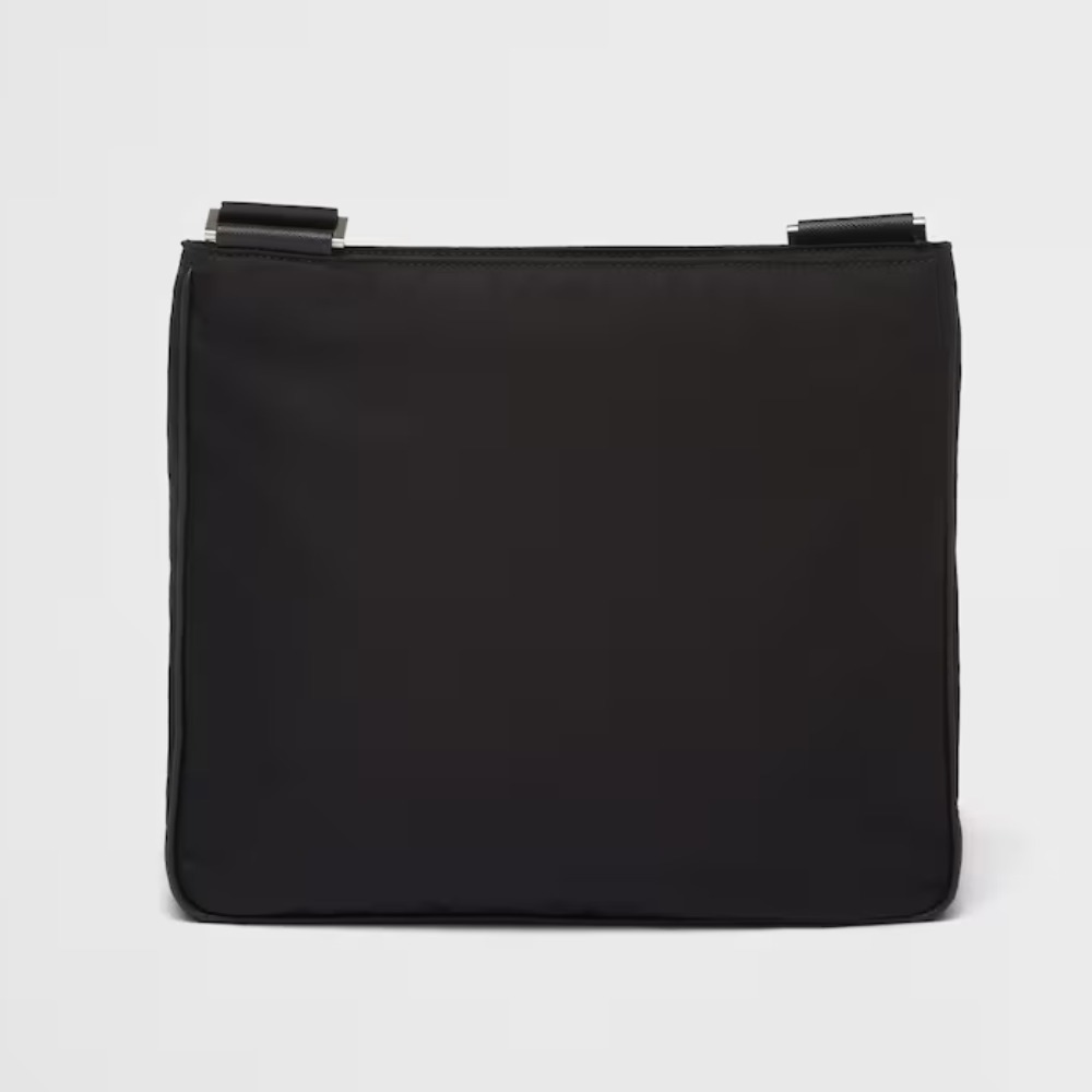 【PRADA】 Re-Nylon xサフィアーノレザー ショルダーバッグ