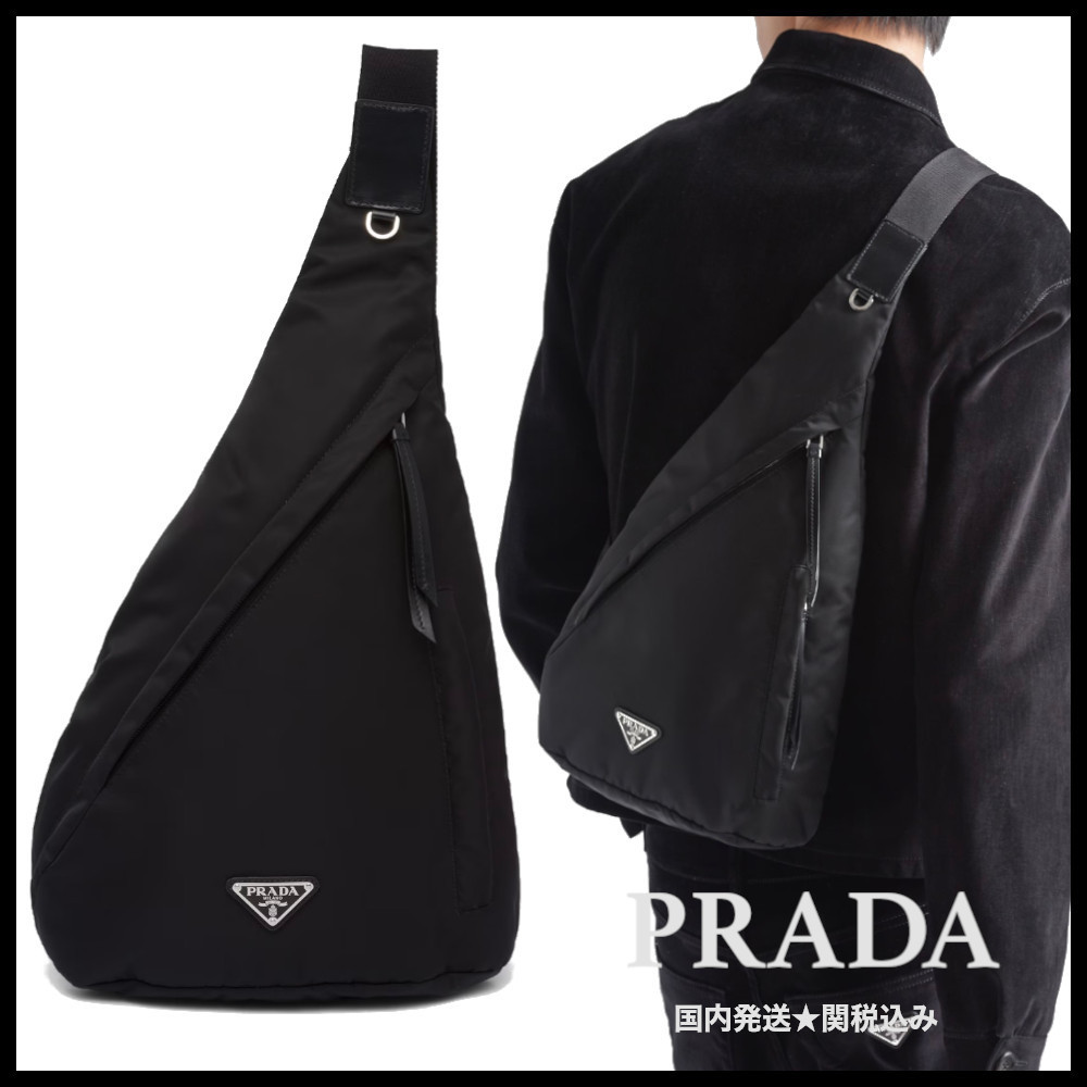 関税込み【PRADA】Re-Nylon ワンショルダーバックパック