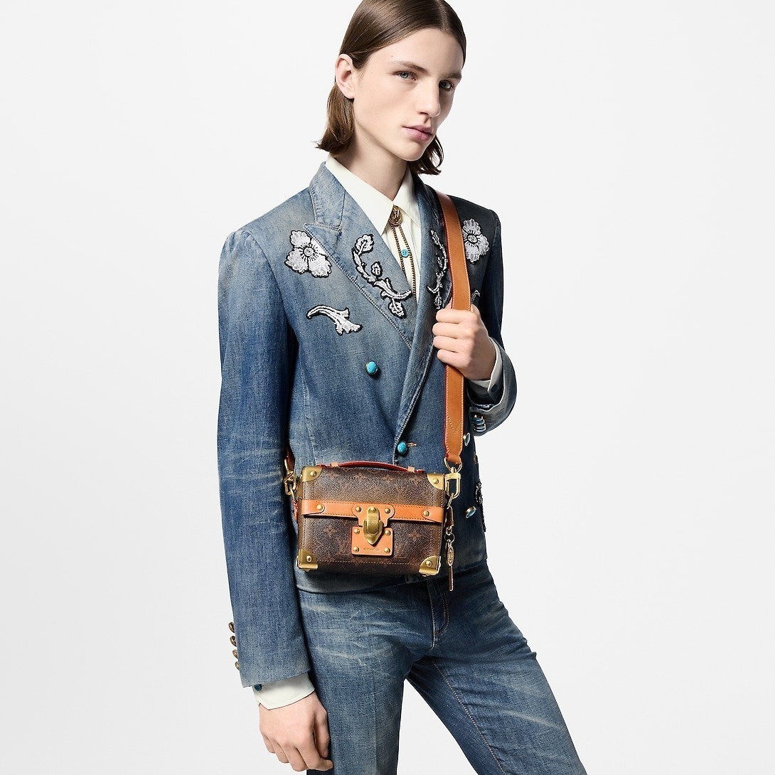 【上品スタイル♪】ルイヴィトン トランク ショルダーバッグ