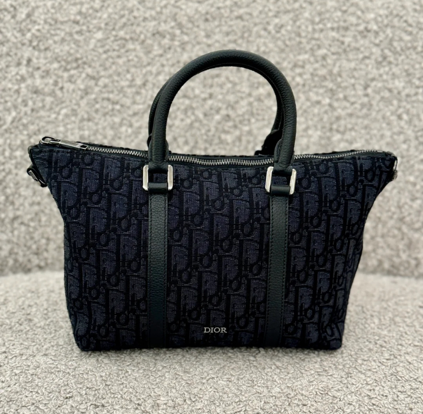 ◆国内発送◆Dior Weekender 25 バッグ オブリークジャガード