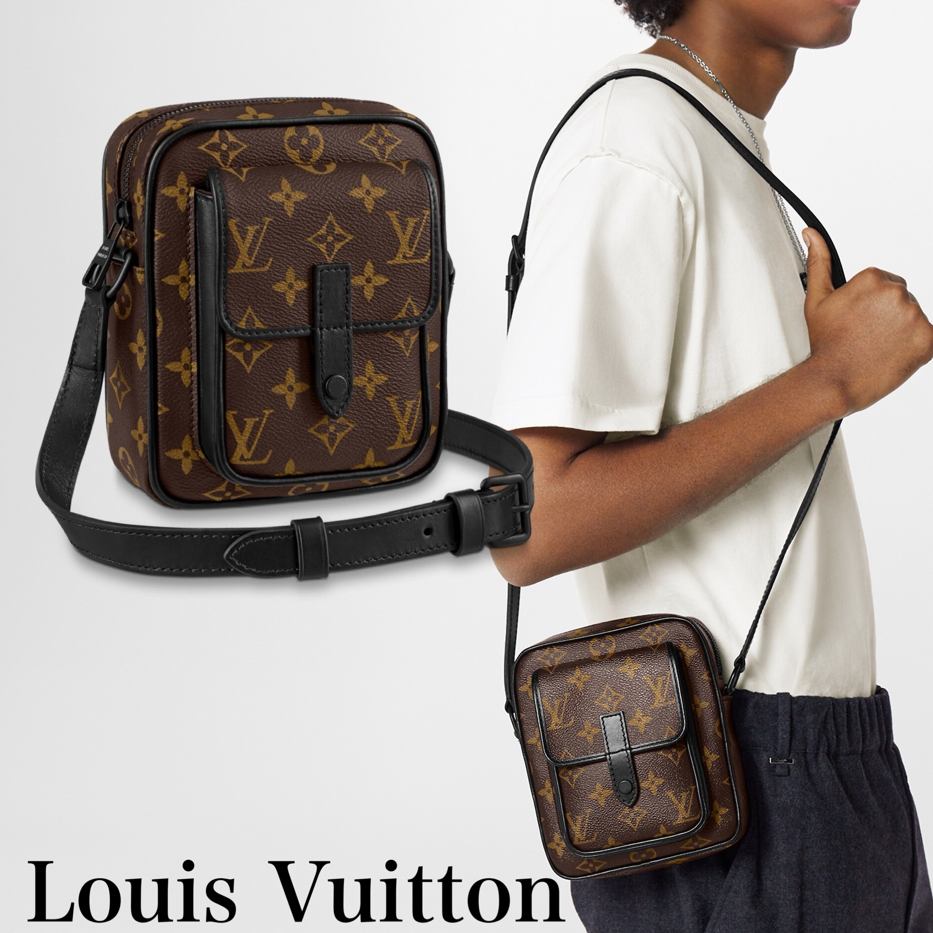 ルイヴィトン Christopher Wearable Wallet クリストファー