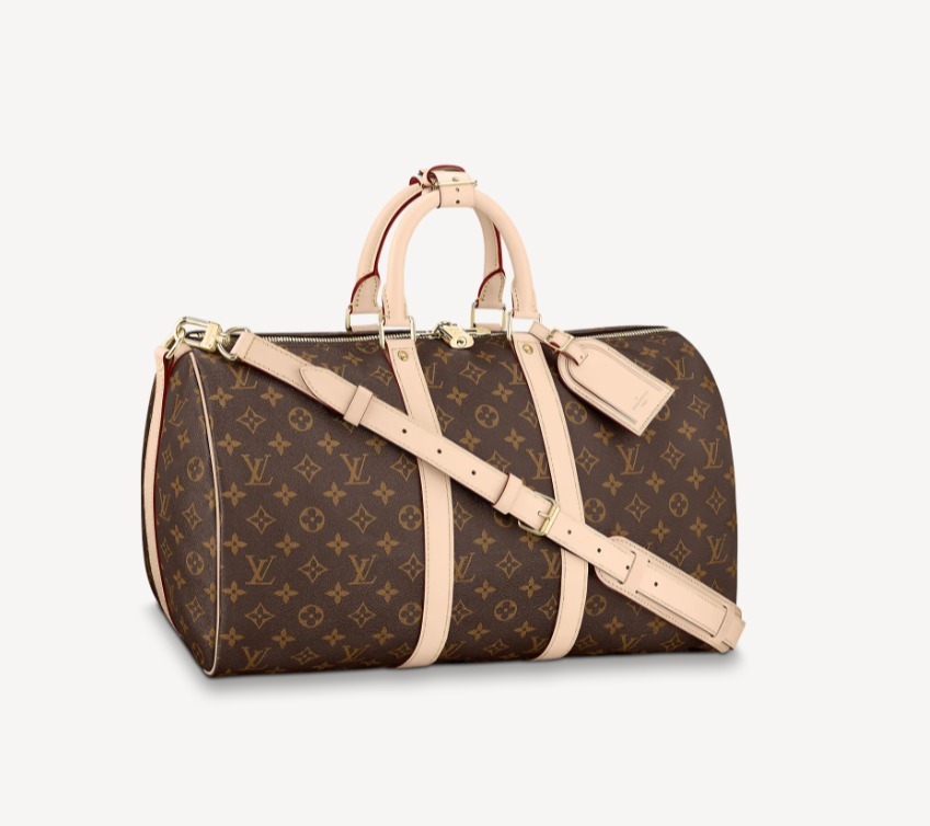 【大容量】Louis Vuitton キーポル・バンドリエール45　ボストン