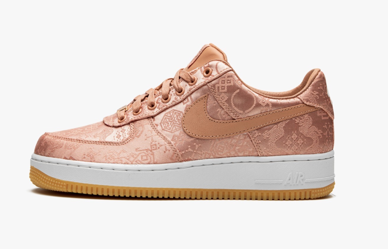 【送料無料】Nike Air Force 1 Low Clot Rose Gold Silk【代金引換】