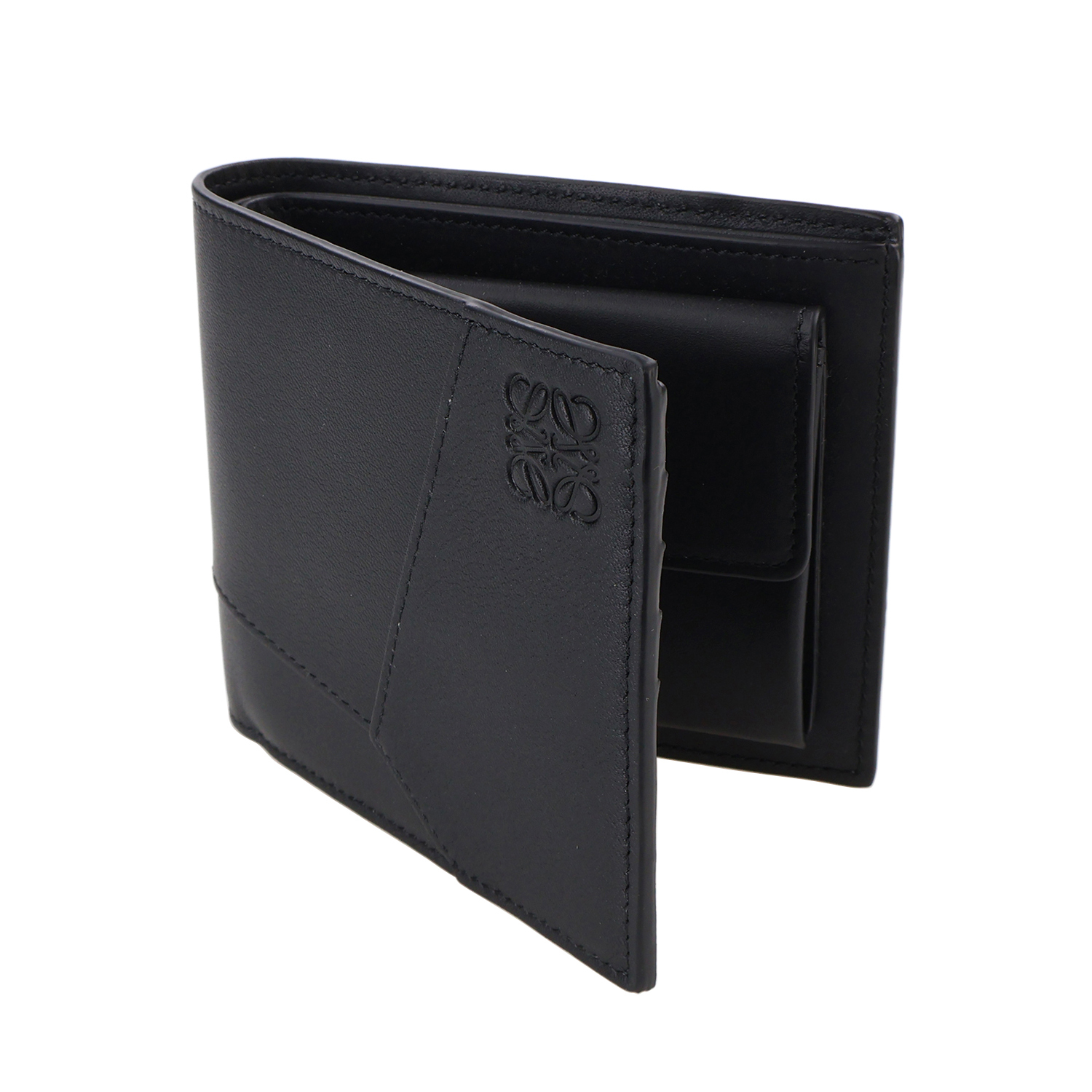 最短翌日お届け LOEWE 二つ折り財布 メンズ ウォレット 正規品