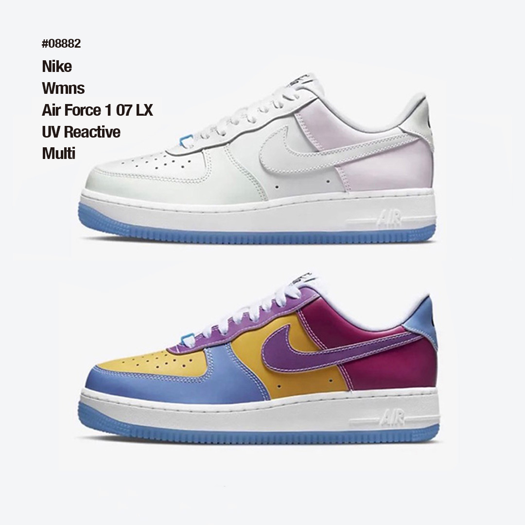 Nike Wmns Air Force 1 UV Reactive 紫外線 色変化 エアフォース