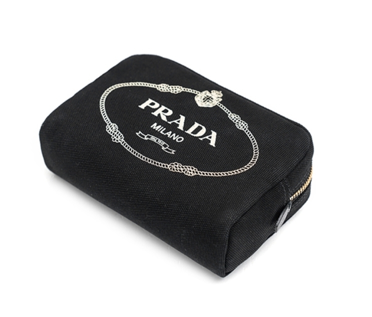 ☆送料関税込☆PRADA プラダ CANAPA ロゴ ポーチ☆超人気☆