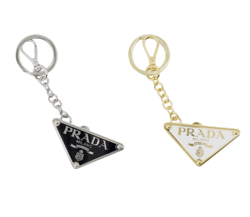 送料関税込☆PRADA ディバイジブル メタル キーリング 2点セット